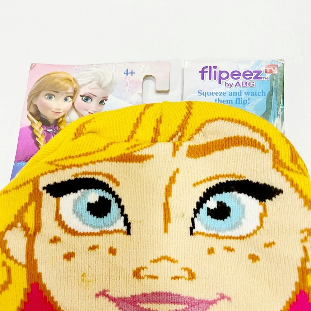 New Anna Frozen Novelty Cartoon Orange Fleece Squeeze